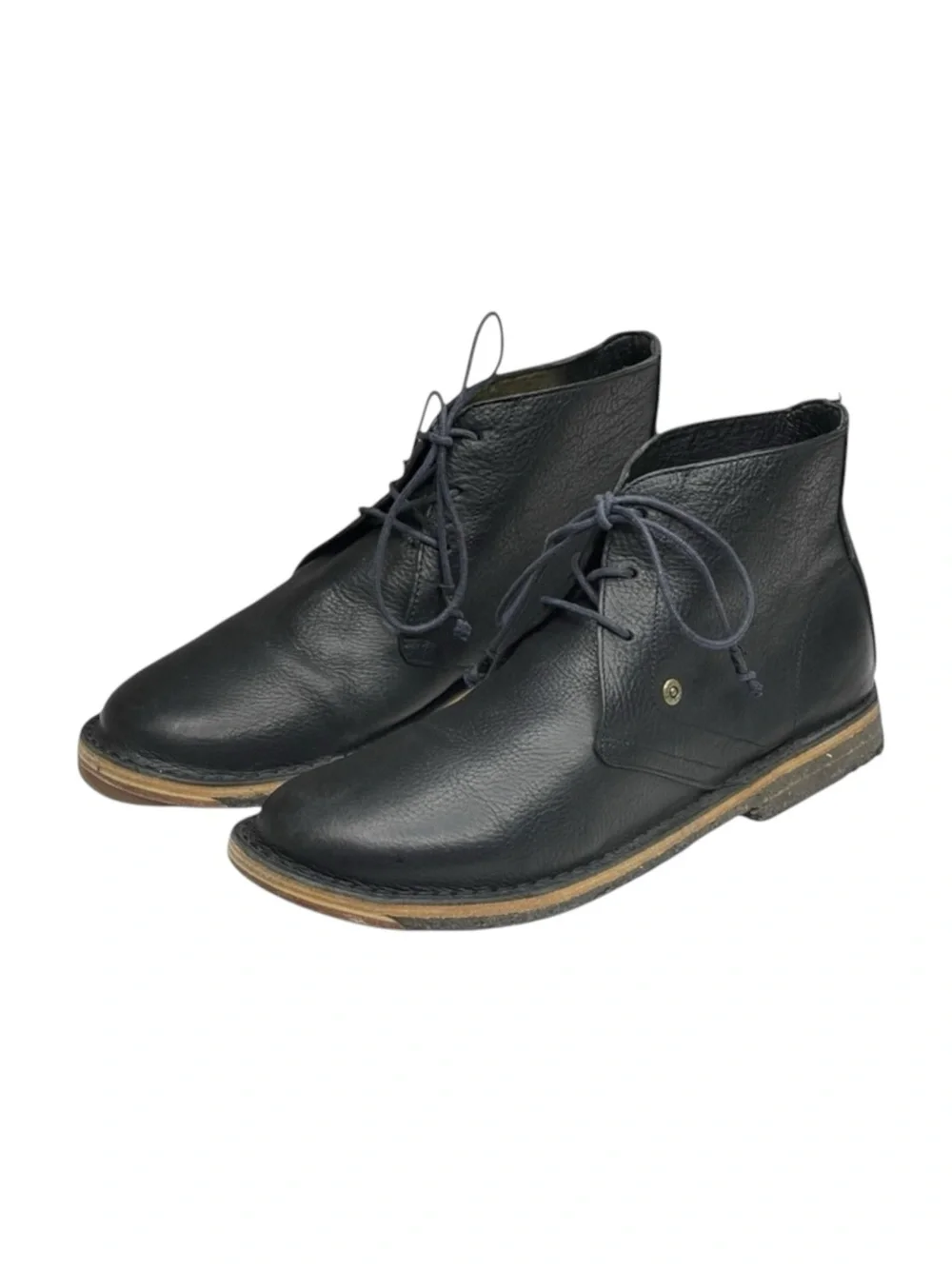 J Shoes ミ★ Sleek Fashion Forward Mohave 2 Chukka Boots ミ★ Black Leather ミ★ 8.5M
